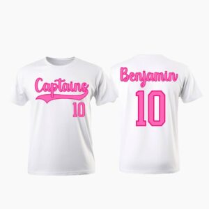 Add Name and Number On Back Mothers Day